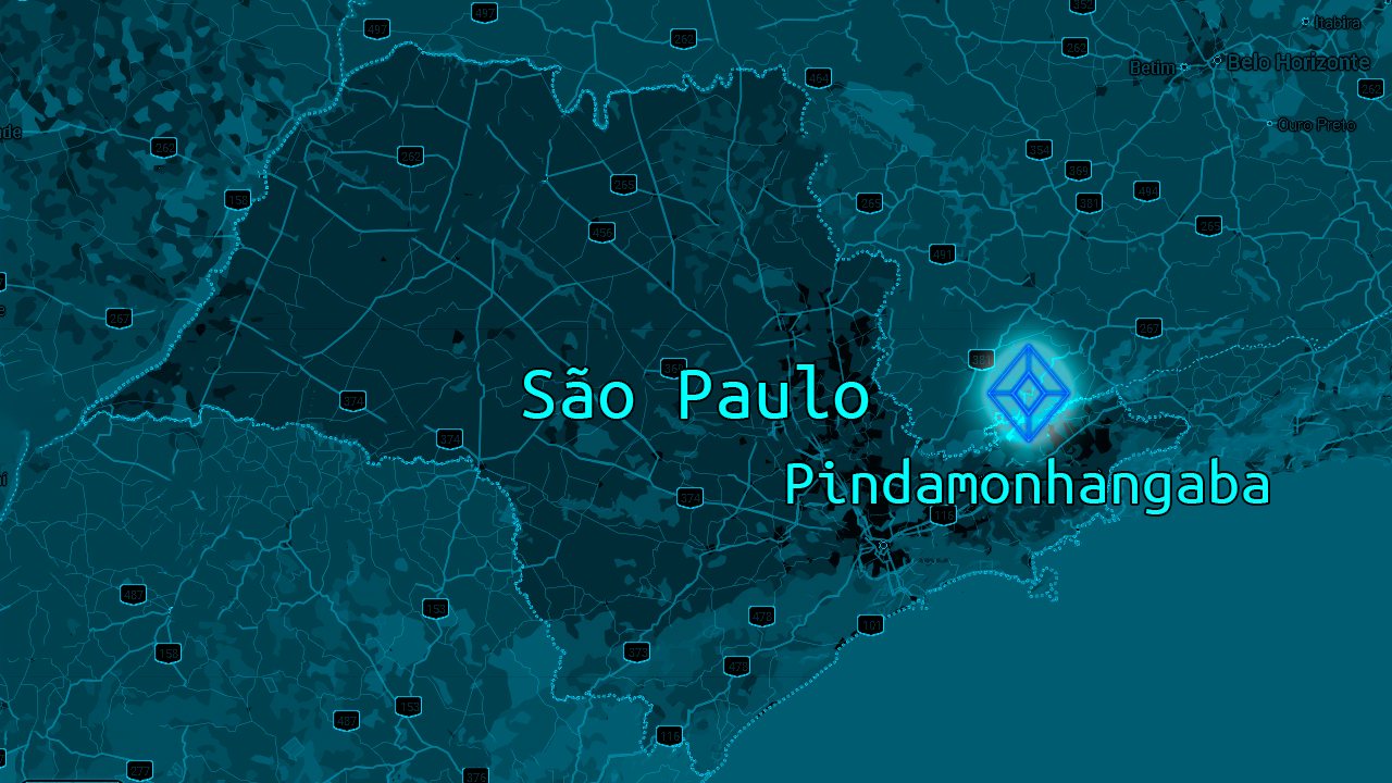 Mapa do Evento